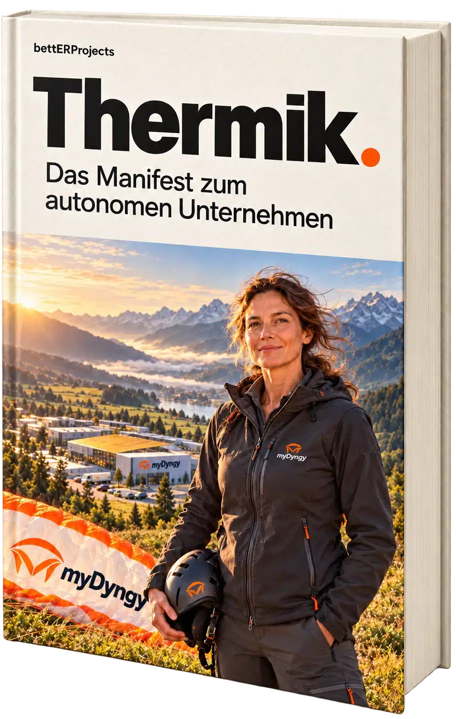Thermik – Das Manifest zum autonomen Unternehmen, Buchcover